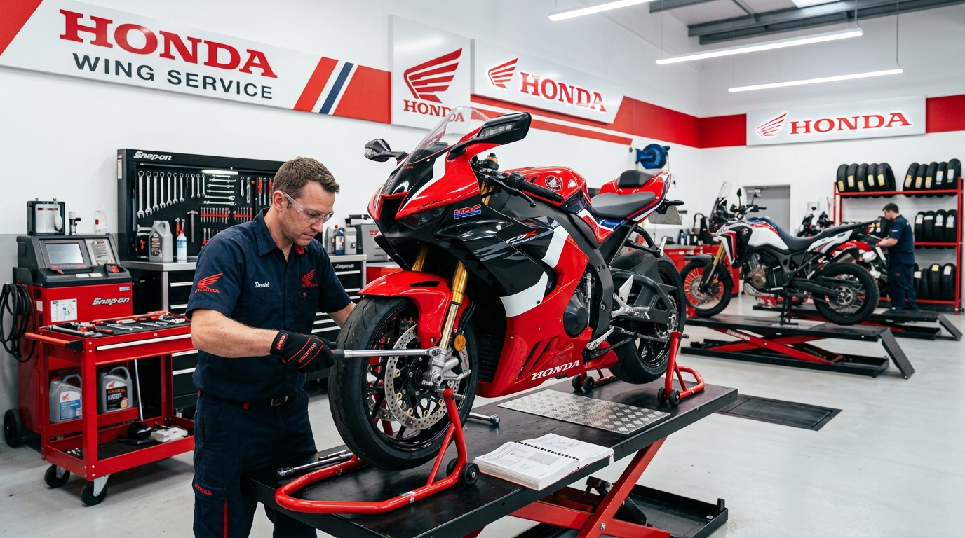Mantenimiento en Talleres Honda Grupo Supermotos
